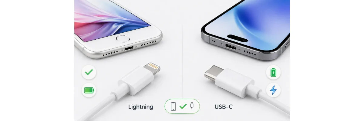 Welches iPhone Ladekabel brauche ich? USB-C, Lightning &amp; Netzteil richtig wählen - Welches iPhone Ladekabel brauche ich? USB-C &amp; Lightning