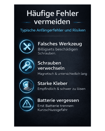 Häufige Fehler vermeiden