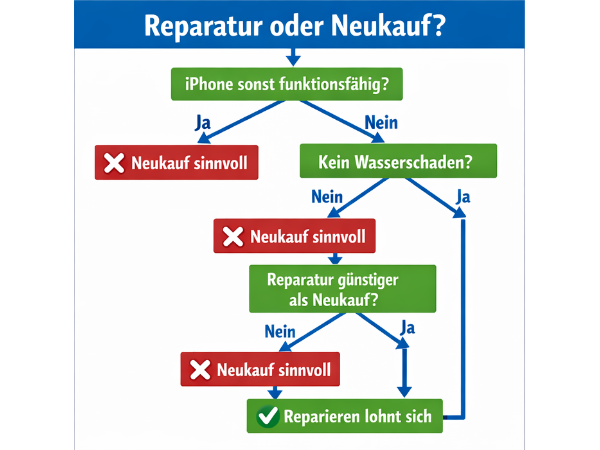 Reparatur oder Neukauf