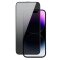 Anti-Spy Displayschutz Panzerglas für iPhone 14 Pro