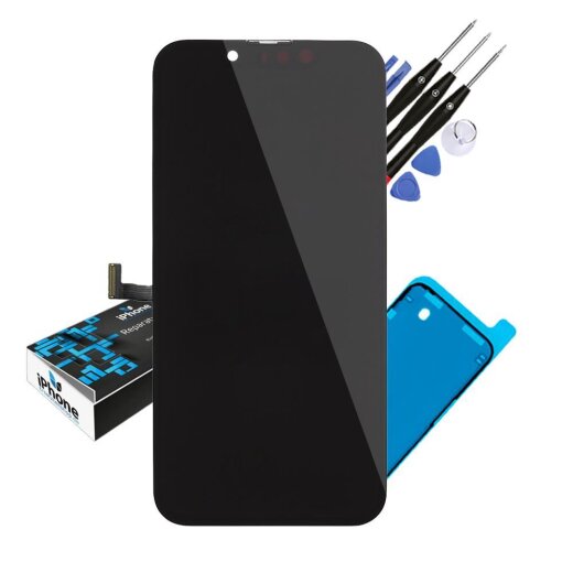 iPhone 13 mini LCD Austauschdisplay – mit Displaykleber und Werkzeug für die einfache Reparatur