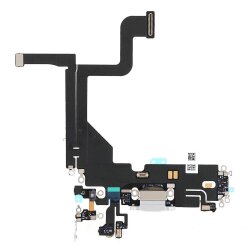 iPhone 13 Pro Ladebuchse Silber / Weiß