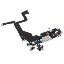 iPhone 13 Pro Ladebuchse Silber / Weiß