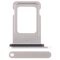 iPhone 15 Pro Max Sim Kartenhalter Weiß / Silber