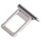 iPhone 15 Pro Max Sim Kartenhalter Weiß / Silber