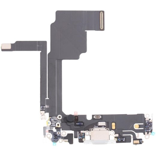 iPhone 15 Pro Ladebuchse Weiß
