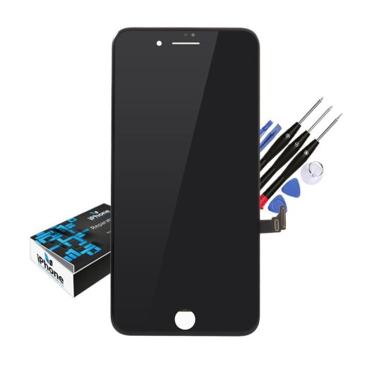 iPhone SE 3 2022 Ersatzdisplay schwarz  inklusive Reparatur-Werkzeugset