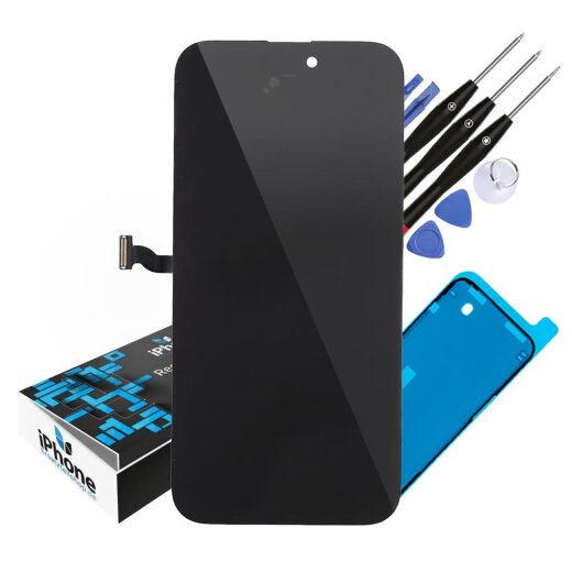iPhone 14 Pro OLED Ersatzdisplay inklusive Displaykleber und Reparatur-Werkzeugset