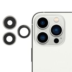 iPhone 14 Pro Kamera Linse Weiß / Silber