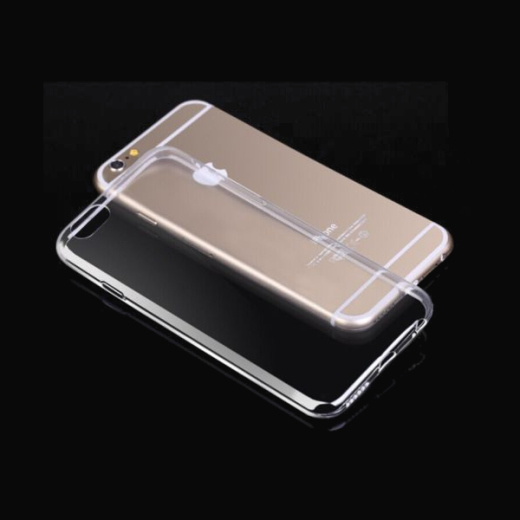 iPhone 6 / 6S Panzerglas mit durchsichtiger Silikon Schutzhülle