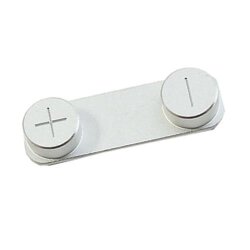 iPhone SE Seitentasten Set silber