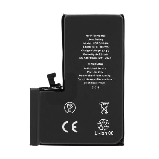 iPhone 15 Pro Max Ersatzakku – High-End Lithium-Ionen Akku für maximale Ausdauer