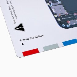 iPhone 12 Magnet Schrauben Vorlage