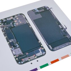iPhone 12 Pro Magnet Schrauben Vorlage
