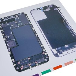 iPhone 12 Pro Max Magnet Schrauben Vorlage