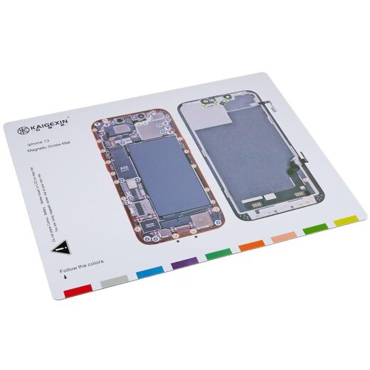 iPhone 13 Magnet Schrauben Vorlage