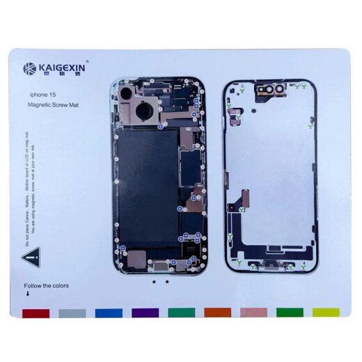 iPhone 15 Magnet Schrauben Vorlage