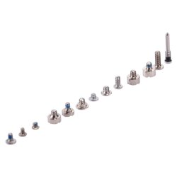 iPhone 11 Pro Max Komplett Schrauben Set Silber