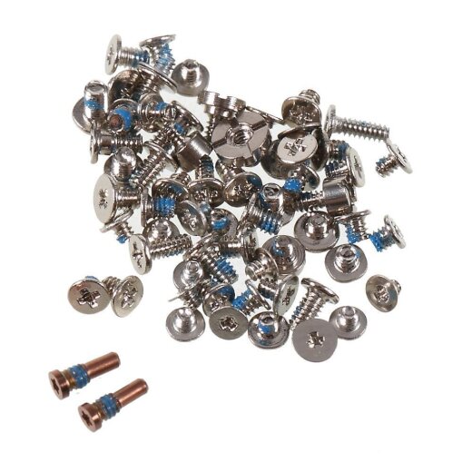 iPhone SE 2022 Komplett Schrauben-Set Silber