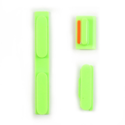 iPhone 5C Seitentasten Set grün