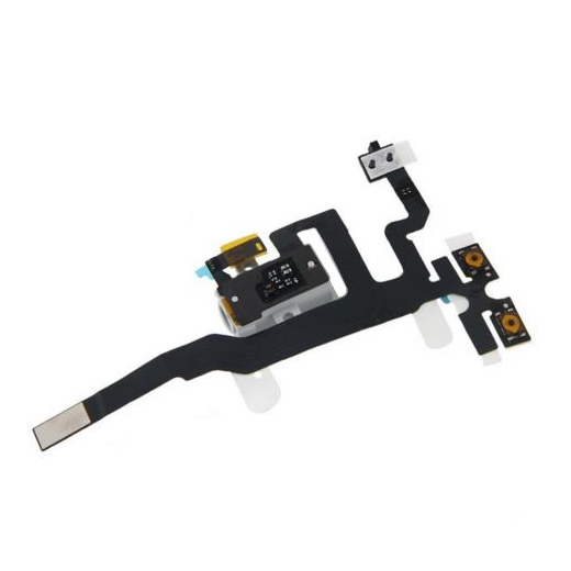 iPhone 4S Kopfhörer Buchse Audiojack Flex weiß