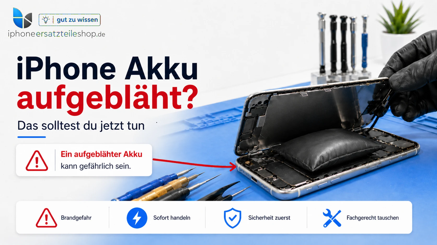 iPhone Akku aufgebläht – was du jetzt tun solltest
