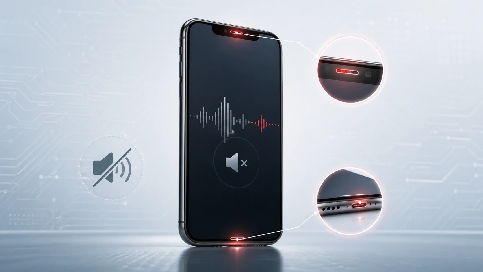 iPhone Ohrlautsprecher und Buzzer Unterschied und Positionen