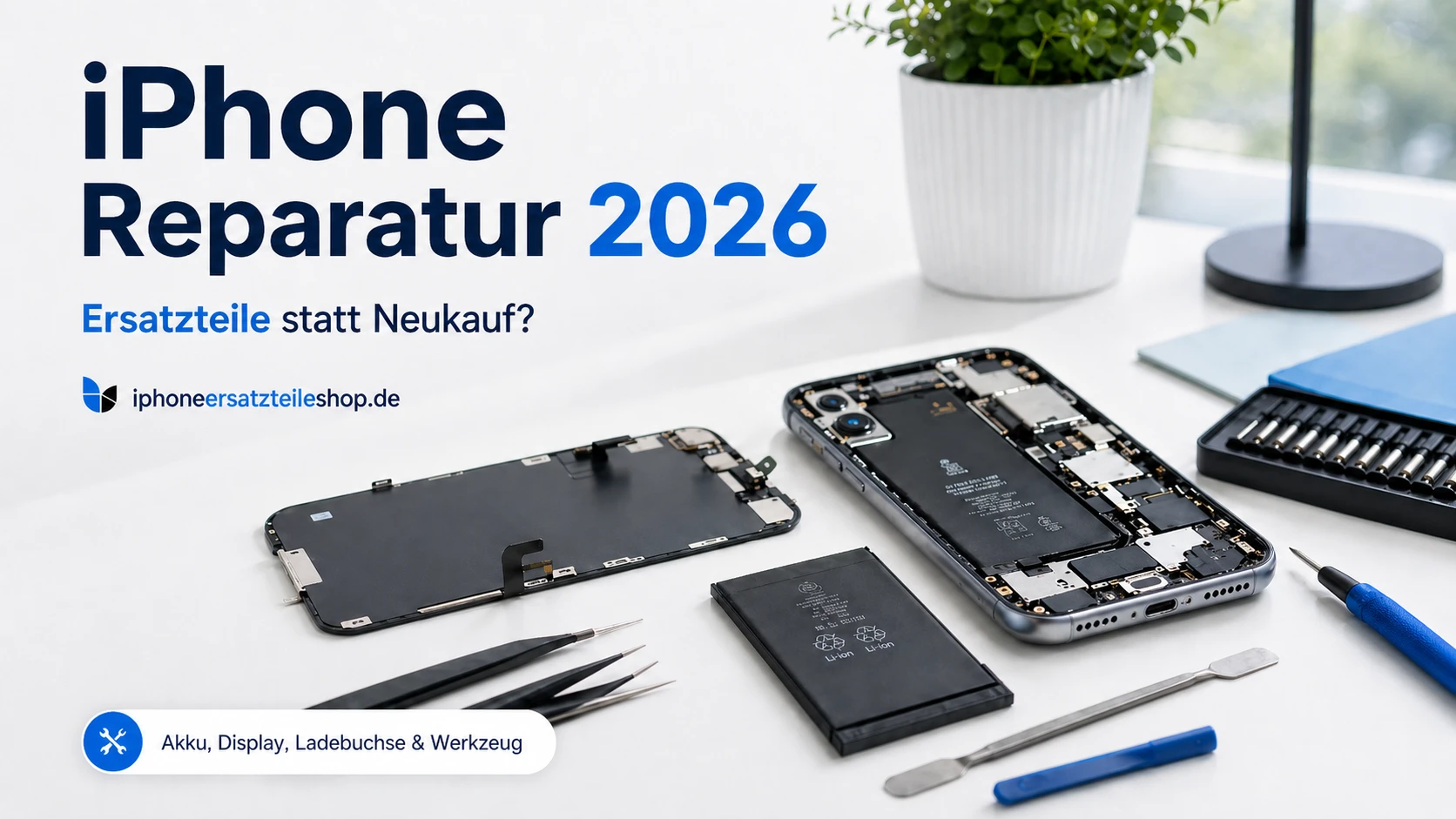iPhone Reparatur 2026: Ersatzteile statt Neukauf