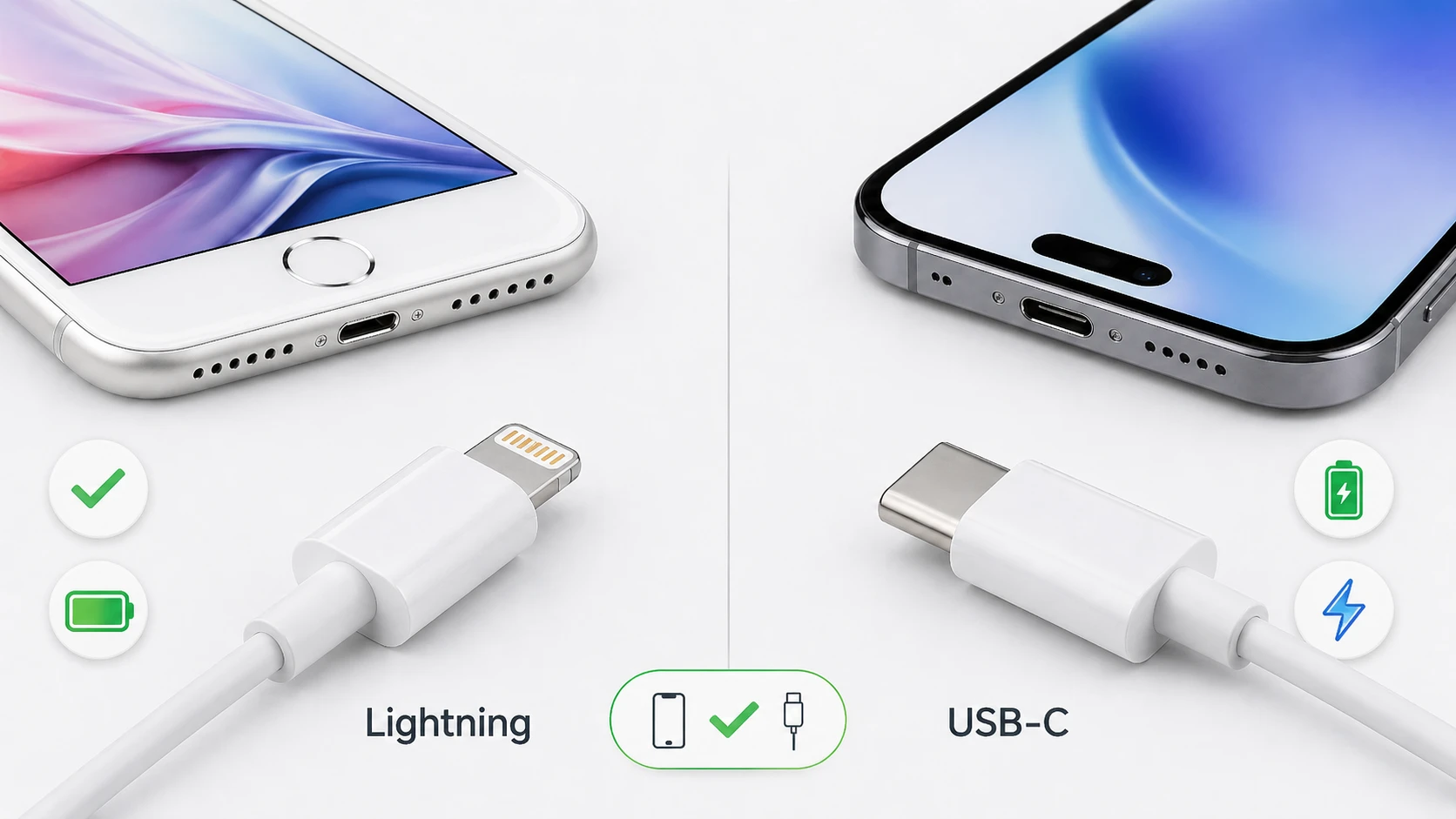 Welches iPhone-Ladekabel brauche ich? Lightning oder USB-C im Vergleich