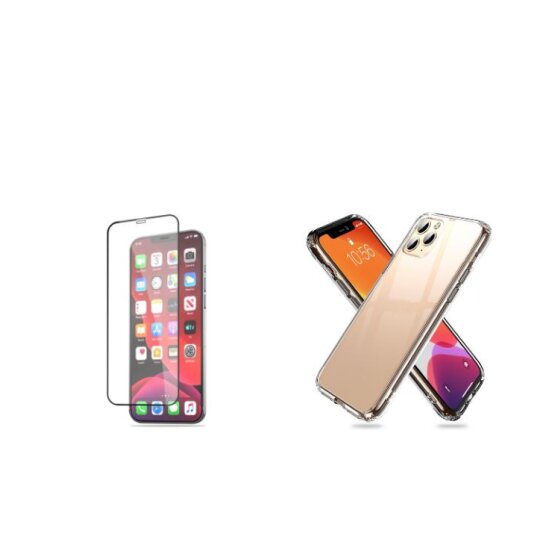 mit Schutzhülle durchsichtig