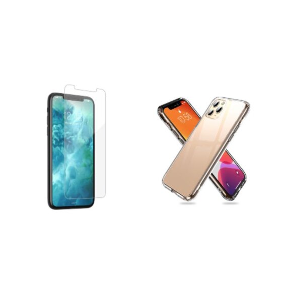 mit Schutzhülle durchsichtig